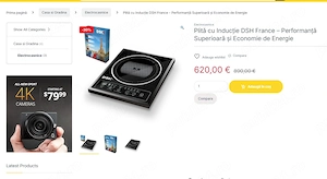 Plită cu Inducție DSH France - plita electrica - imagine 4
