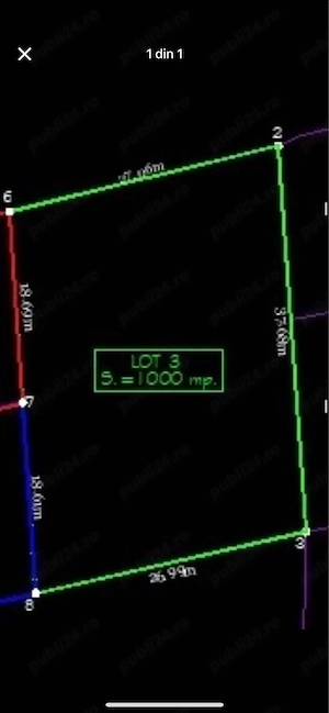 Teren intravilan sat Cornesti comuna Ortisoara, jud Timiș