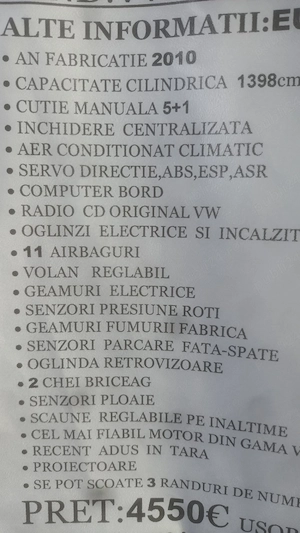 vand golf 6 - imagine 3