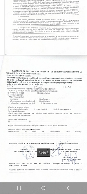 Teren de vânzare ciolpani