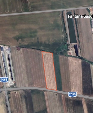 Teren Intravilan, Perfect centru logistic   hale