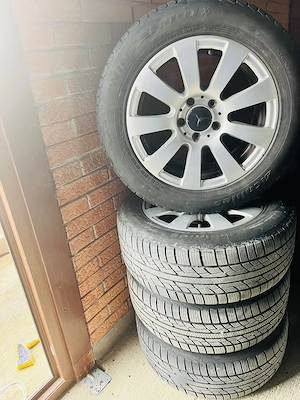 Set 4 Jante / Roti R16 cu anvelope iarna Mercedes E-class w212 - imagine 2