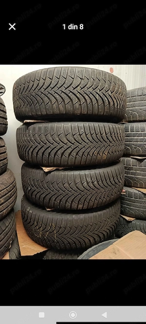 Jante vw Tiguan 5x112 16 anvelope 215 65 16 foarte bune 2020