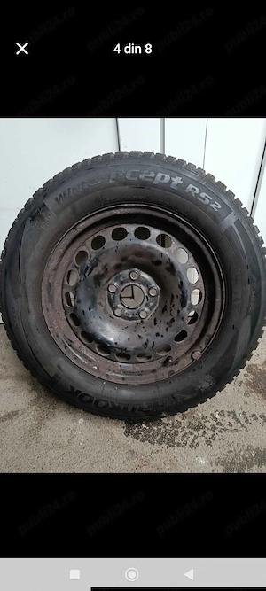 Jante vw Tiguan 5x112 16 anvelope 215 65 16 foarte bune 2020 - imagine 8