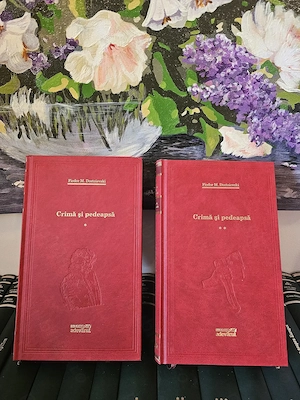 2 volume Fiodor Dostoievski   Crimă și pedeapsă Ed de Lux Adevărul