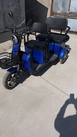 Vand tricicletă electrică Jinpeng XD   ECO RIDE (JP800DQZ A) - imagine 2