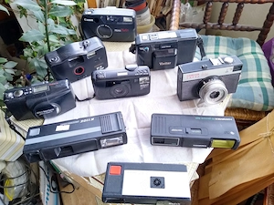 Aparate de fotografiat pe film si digitale, vechi