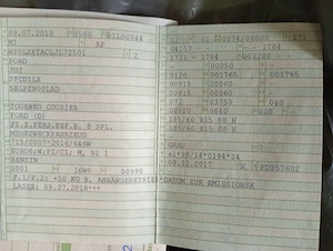 Motor Ford Tourneo Courier 2018 / Fiesta / B max/ 113523 km. 3500 Lei - imagine 6