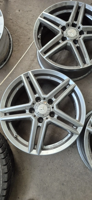 Jante Aluminiu pentru mercedes,vw,skoda etc  - imagine 1