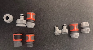 Mufă adaptor gardena 1 2 3 4