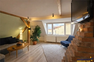 Pet friendly! Apartament rustic chic, 3 camere, Centrul Istoric, 98 mp, parcare