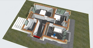 Valea Lupului - CASĂ MODERNĂ P+1E | - Direct Proprietar, 520mp Teren 210 000   - imagine 4