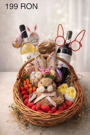 Cos de Paste cadou pentru cei dragi 