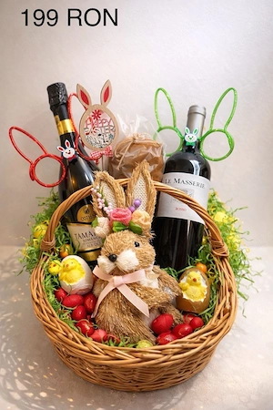 Cos de Paste cadou pentru cei dragi 