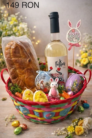 Cos de Paste cadou pentru cei dragi 