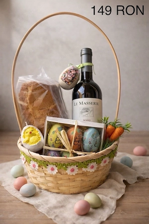 Cos de Paste cadou pentru cei dragi 