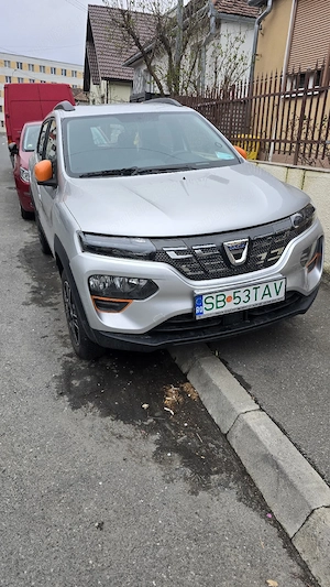 Vand Dacia Spring electric,service la zi, fabricatie decembrie 2021.Unic proprietar - imagine 4
