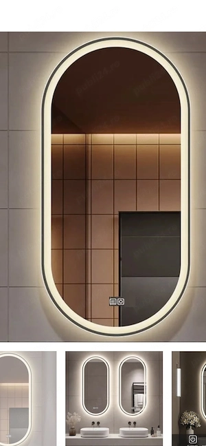 Oglindă cu led 50 80