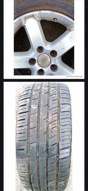 Cauciucuri+jante ford +cauciucuri santa fe de vara - imagine 2