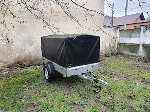 Remorca Humbaur 750 kg cu Prelata 