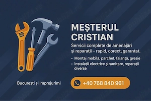 Lucrari interioare si exterioare, finisaje