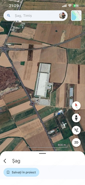 Teren intravilan 7 hectare comuna Șag,Timis langa depozitul Profi INTRAVILAN - imagine 2