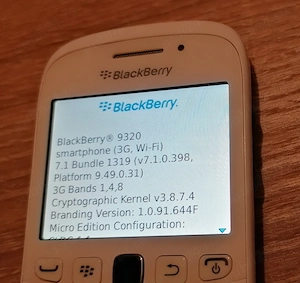 Blackberry Curve 9320
