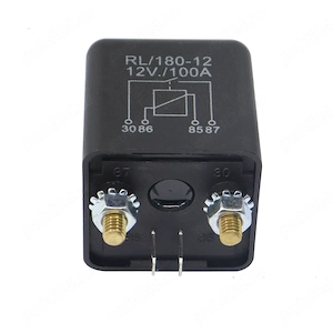 Releu auto 12V 100A   control sarcini mari, pompe, ventilatoare și sisteme audio - imagine 4