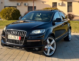 Audi Q7 2012 3x S-line 3.0 TDI 245 CP Euro 5 |  7 locuri    Pano    IMPECABIL   Full Extrase