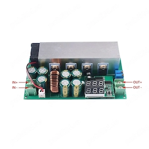 DC12-80V 20A Modul Step-Down Reglabil 600W cu Curent Constant și Afișaj Digital   Sursă Coborâtoare - imagine 3