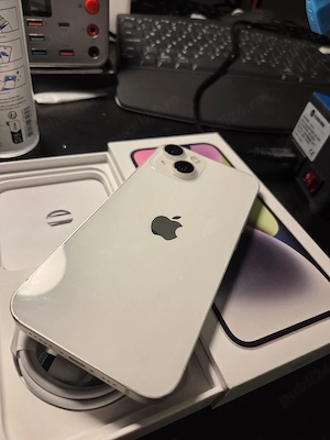 iPhone 14 alb 128GB 83% baterie