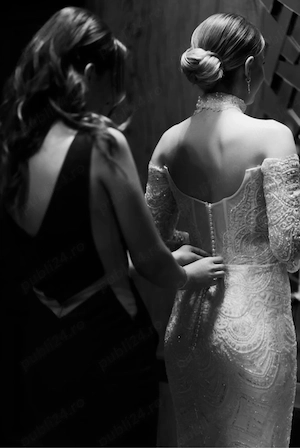 Rochie de mireasă couture unicat-Vitoria haute couture Luxury&Timeless