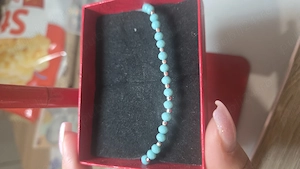 Bratara argint si cristale colorate