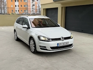 Vw Golf 7 Motor 2.0 Diesel Euro 6 Cutie DSG Clima Faruri Led Fab 2016 Distronic Senzori 360 - imagine 5