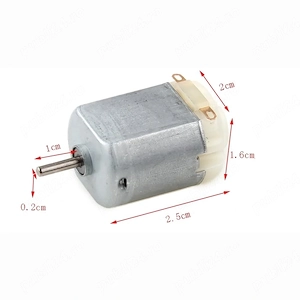 Set 6 bucăți: Motor DC Mini 130 3V-6V pentru roboți, ventilatoare și proiecte DIY - imagine 4