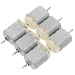 Set 6 bucăți: Motor DC Mini 130 3V-6V pentru roboți, ventilatoare și proiecte DIY - imagine 3