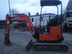 Miniexcavator Hitachi 1.8t recent adus  - imagine 6