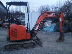 Miniexcavator Hitachi 1.8t recent adus  - imagine 8