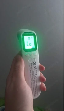 Termometru digital la buton pt temp corp si obiecte sau ambient