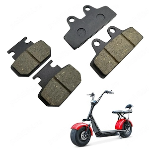 Set plăcuțe frână scuter electric Citycoco Harley   compatibile scuter chinezesc   față   spate