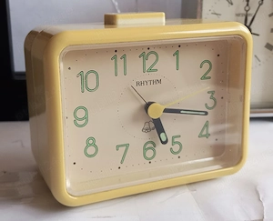 Ceas RHYTHM Quartz Bell Alarm, W. Germany, functional