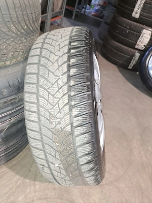 Set roți iarnă R16 205/50 – Dunlop Winter Sport 5 + jante oțel 5x114.3 (KIA/Hyundai) + 20 piulițe  - imagine 4