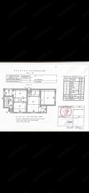 vand apartamente decebal sector 3 lux 2000 euro metru patrat faomat din s+p+3 constructie lux  - imagine 5