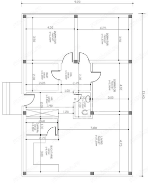 Casa individuala 4 camere de vanzare, teren 400 mp, Utvin, Timis - imagine 7