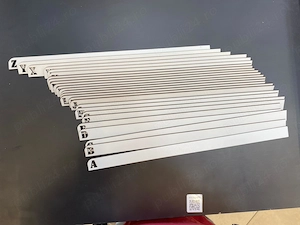 distantiere, separatoare organizatoare vinil