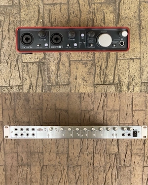 Focusrite PRO Saffire   Focusrite Scarlett 2i4
