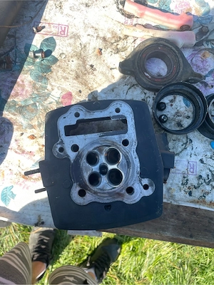 Chiulasa Kymco Quannon 125 - imagine 2