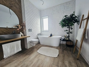 Moșnița Veche | 1/2 Duplex | 110 mp utili | Toate utilitatile|  Dormitor parter - imagine 9