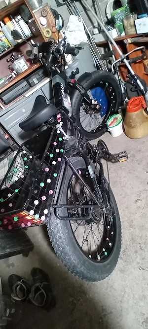 Bicicletă electrica cu accelerație.  - imagine 2