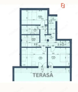 COMISION 0%  BLOC NOU Ap. cu 3 camere, bloc cu lift - Zona Lipovei - imagine 7